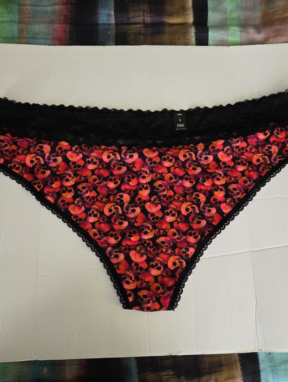Torrid Curves Skulls Print Thong
